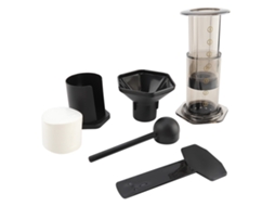 Kit de cafeteira espresso com moedor manual e papel de filtro para viagens e casa | S/MARCA