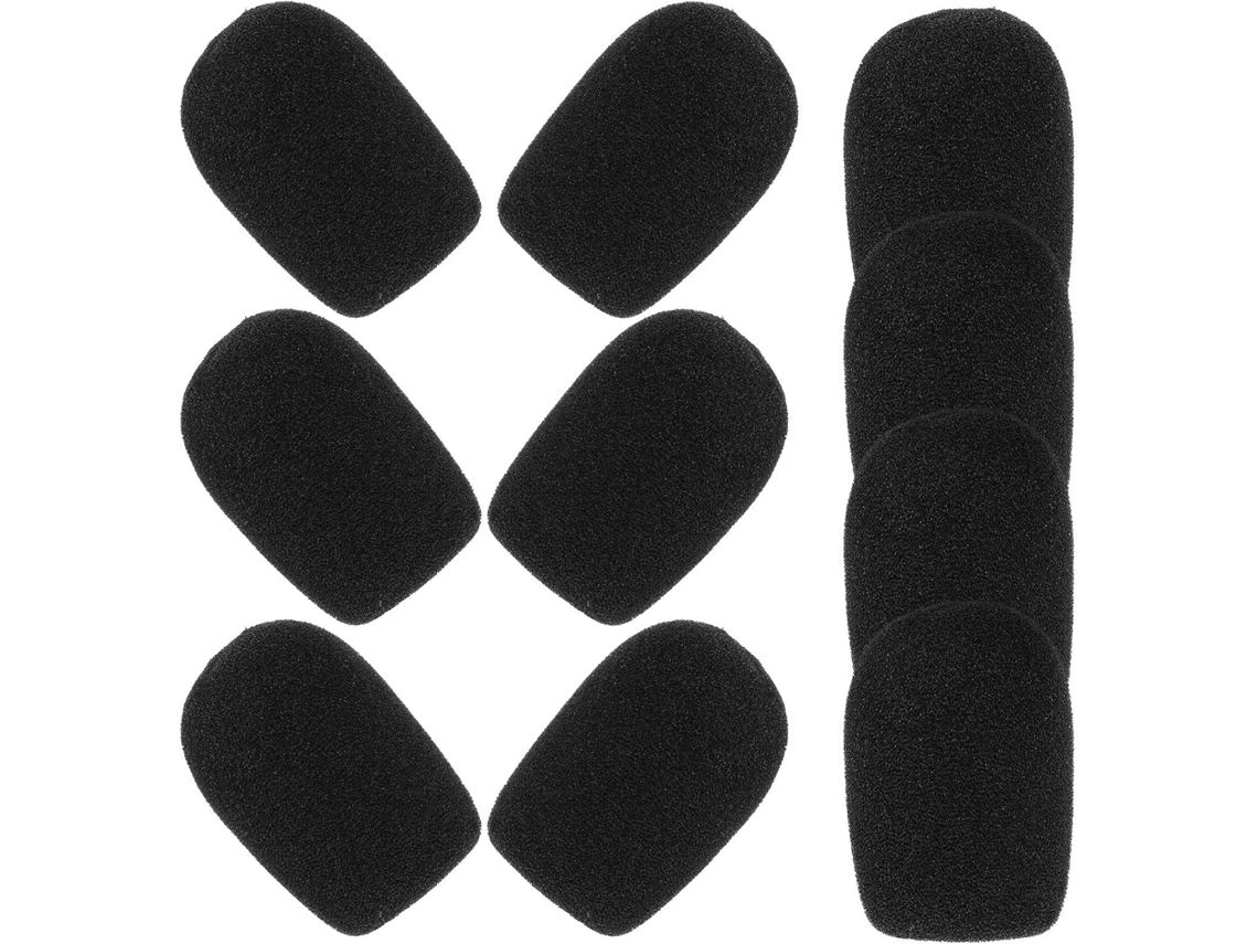 Protetores De Esponja Para Microfone, 10 Unidades, 55 * 38 * 16 Mm, Fáceis De Limpar.