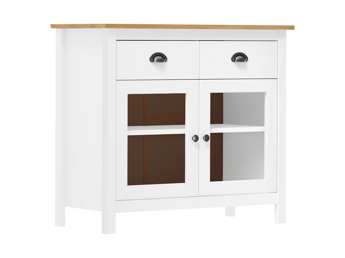 Sideboard, Sideboards Vidaxl Branco Madeira De Pinho (n/a)