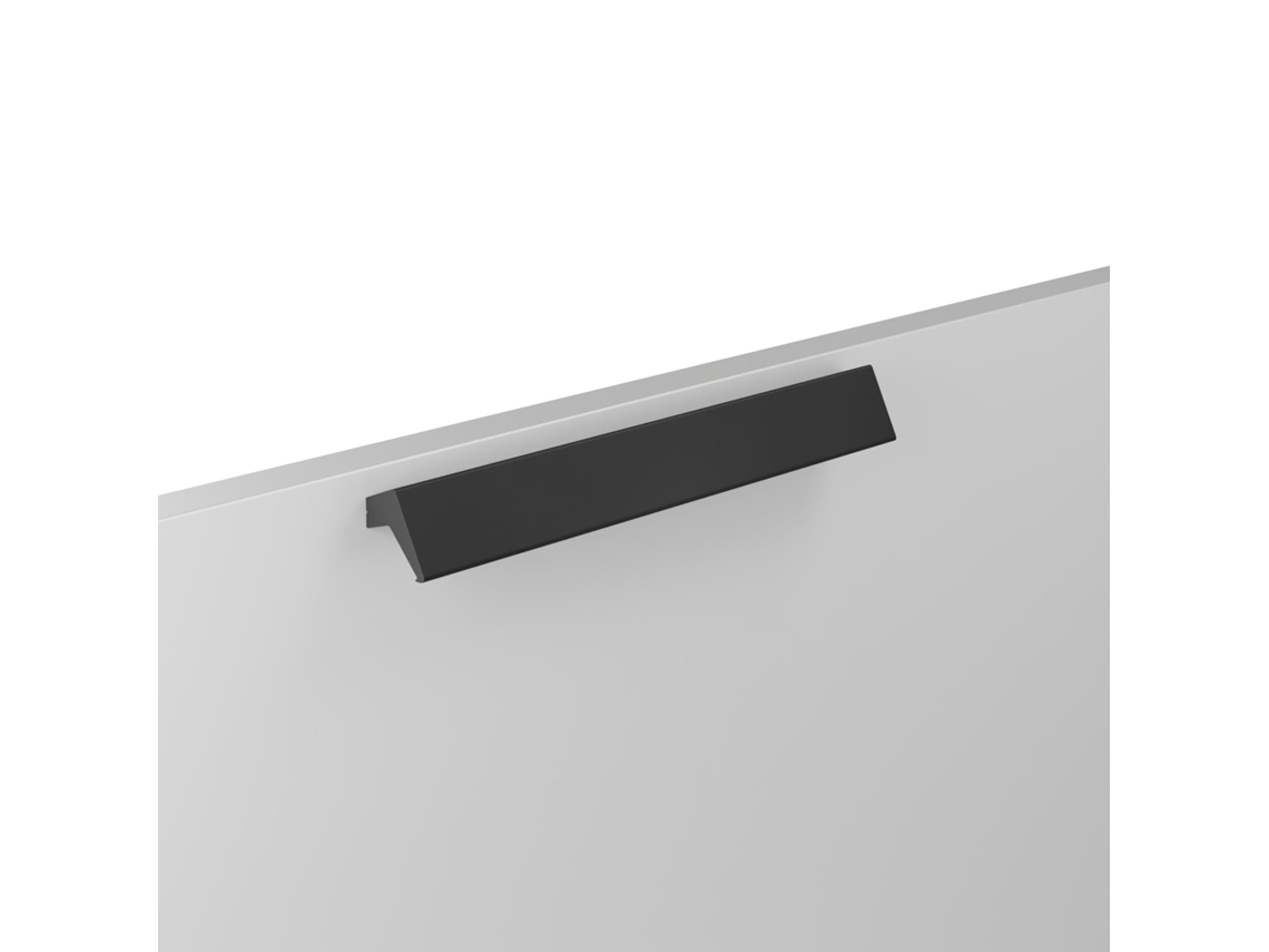 Puxador para Móveis HARDWAREXCHANGE em Zamac com 160mm de Distância entre Eixos (Verniz Preto Mate)
