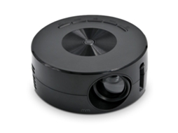 Projetor Usb Preto Plástico Brilvibera