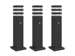 Outdoor Floor Lamp, Outdoor Floor Lamps Vidaxl Preto Alumínio (50 Cm)
