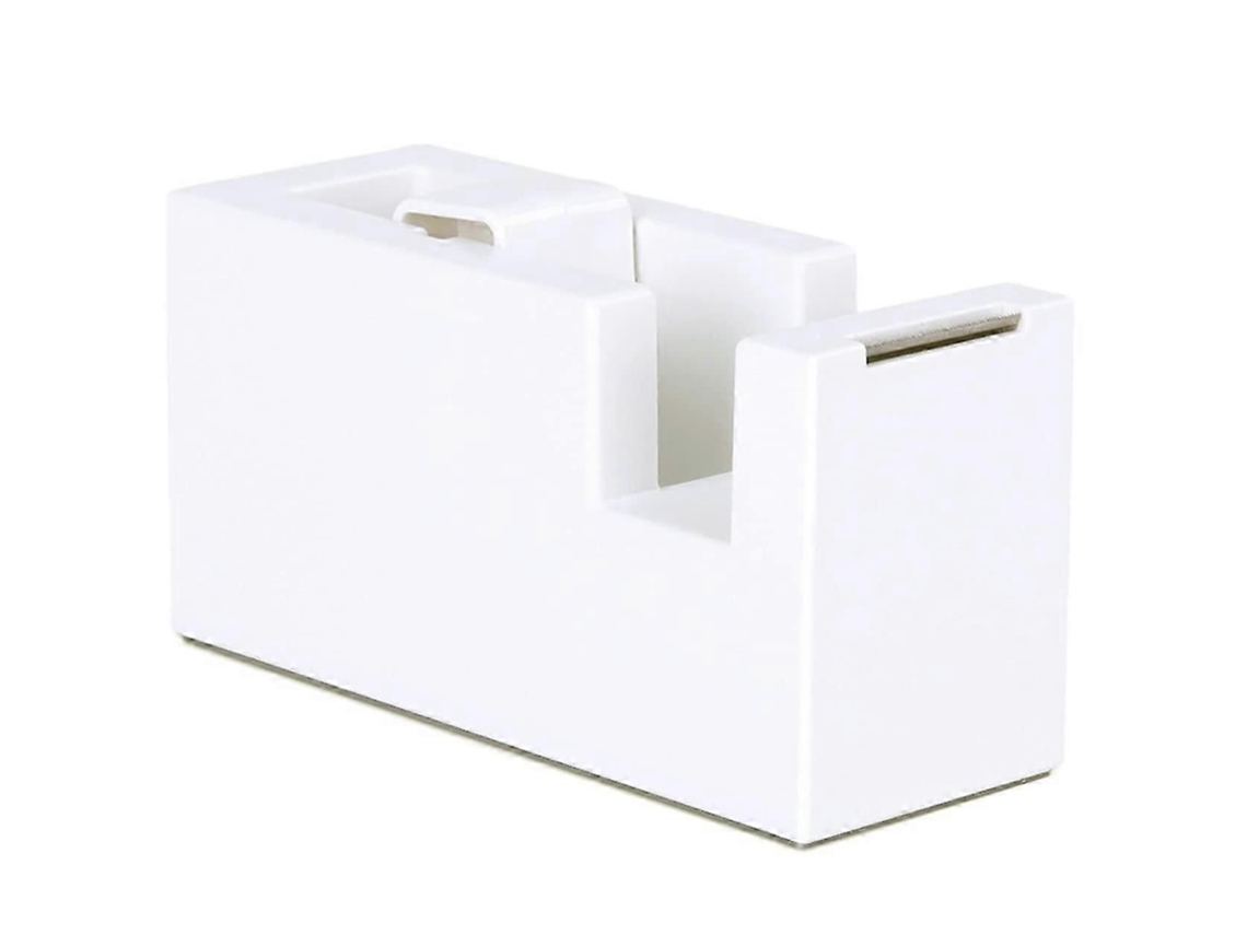 Dispensador de Fita Adesiva Mesa Cortador com Base Ponderada Antiderrapante Silicone para Esc Ritório GOKOCO
