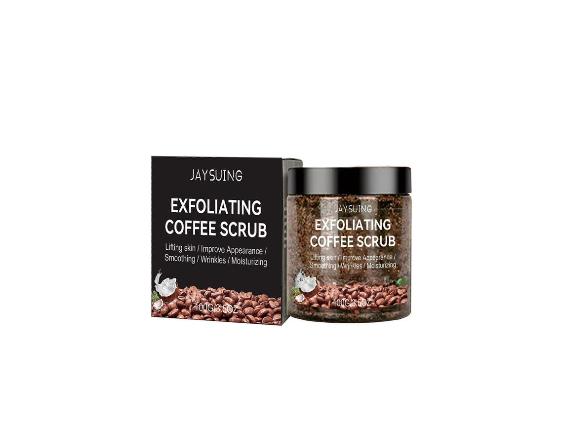 Esfoliante De Café: Esfoliante Corporal De Limpeza Profunda Que Clareia Manchas E Marcas De Acne, Deixando A Pele Fresca E Macia.