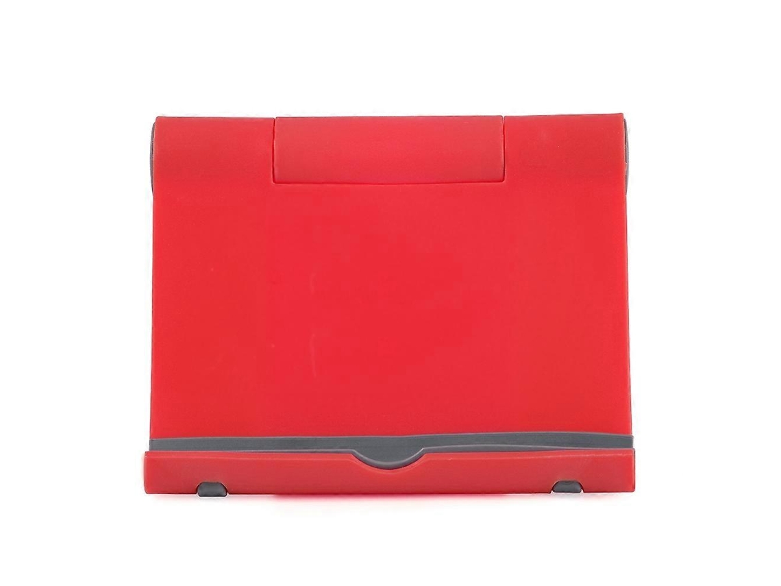 Suporte De Mesa Para Celular Com Rotação De 270 Graus, Vermelho