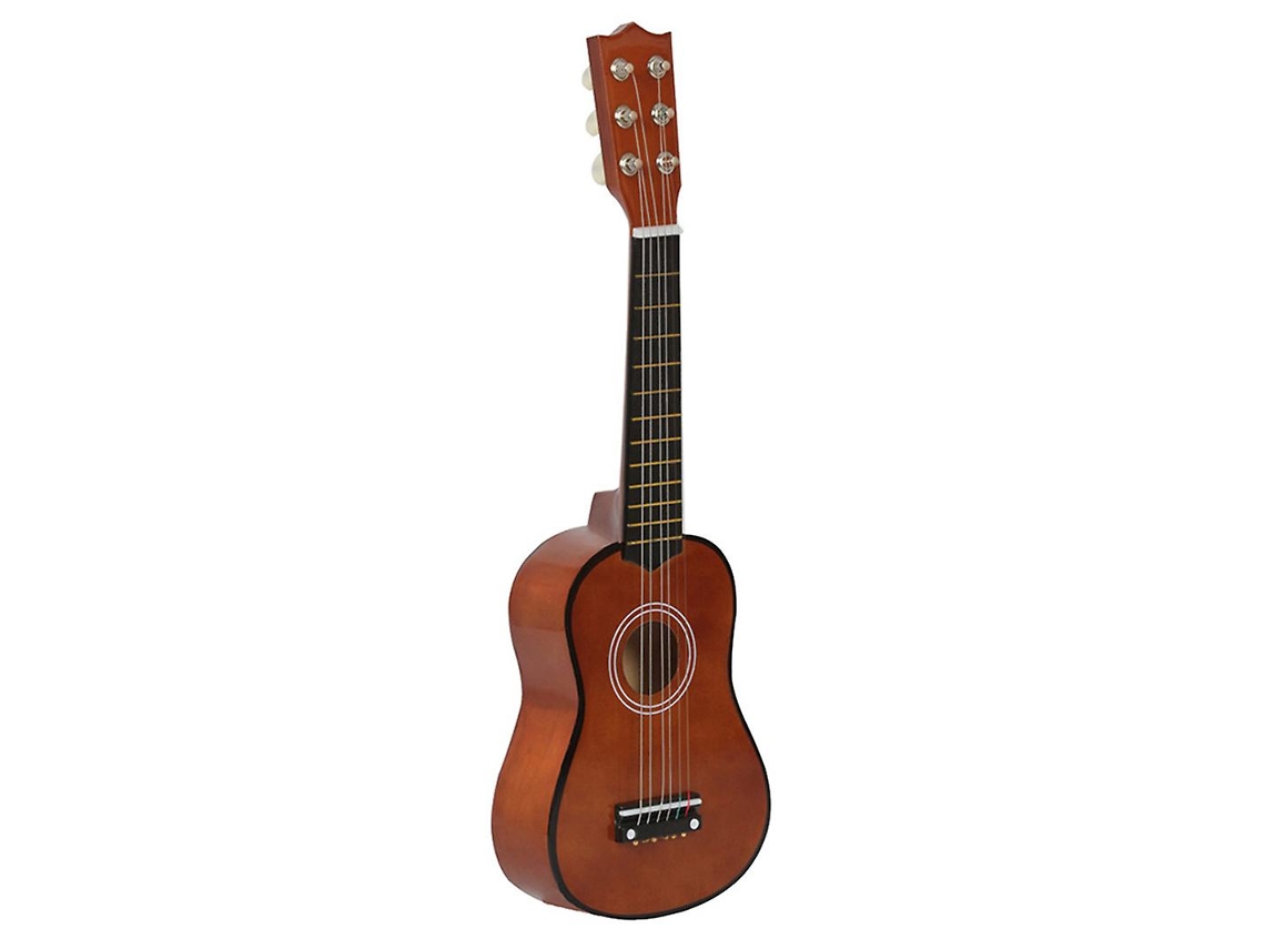 Mini Guitarra De 21 Polegadas Com 6 Cordas E Palheta - Brinquedo Musical Para Crianças.-aquaforge