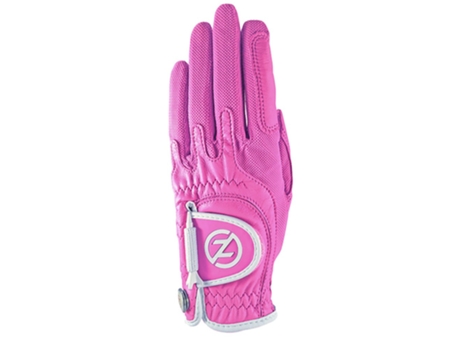 Luva De Golfe Feminina Mão Esquerda Cabretta Leather Rosa ZERO FRICTION