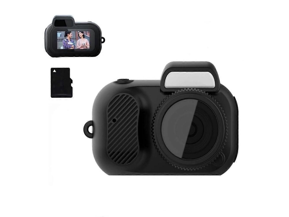 Chaveiro de Mini Câmera Zoomu, Chaveiro de Câmera Digital Mini 1080p Câmera Nostálgica TAISHENGDA