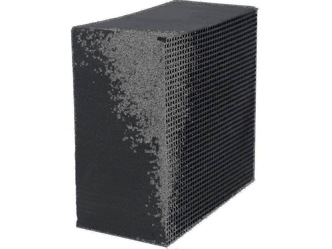 Cubos de Purificação de Água de Carvão Ativado, 10x10x5cm, para Gado, Peixes, Animais de Granja