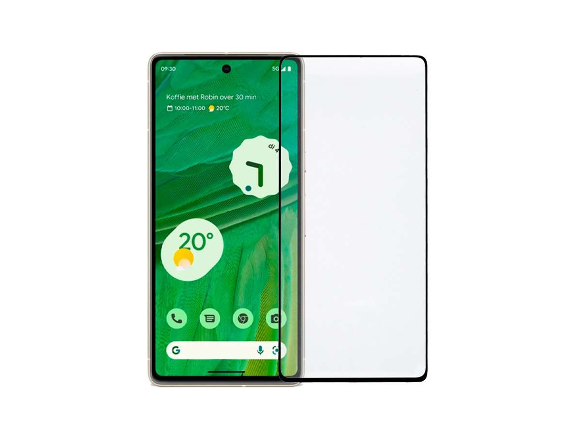 Película De Vidro Temperado Completa Preto Para Google Pixel 7 5g