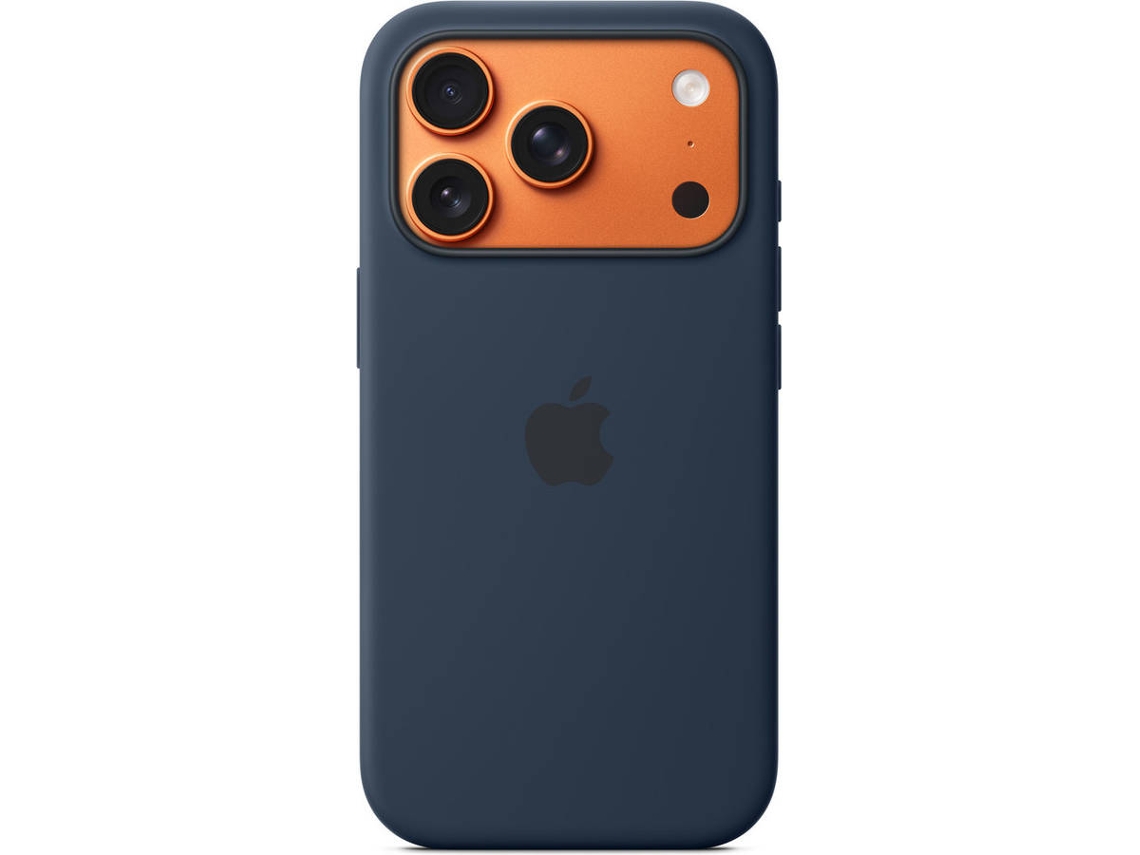 Capa APPLE iPhone 17 Pro Silicone com Magsafe (Meia-Noite)