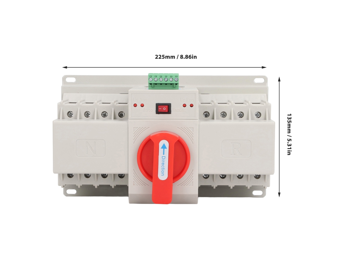 Laxiscreed Comutador Automático De Energia 400v 4p Para Duas Fontes