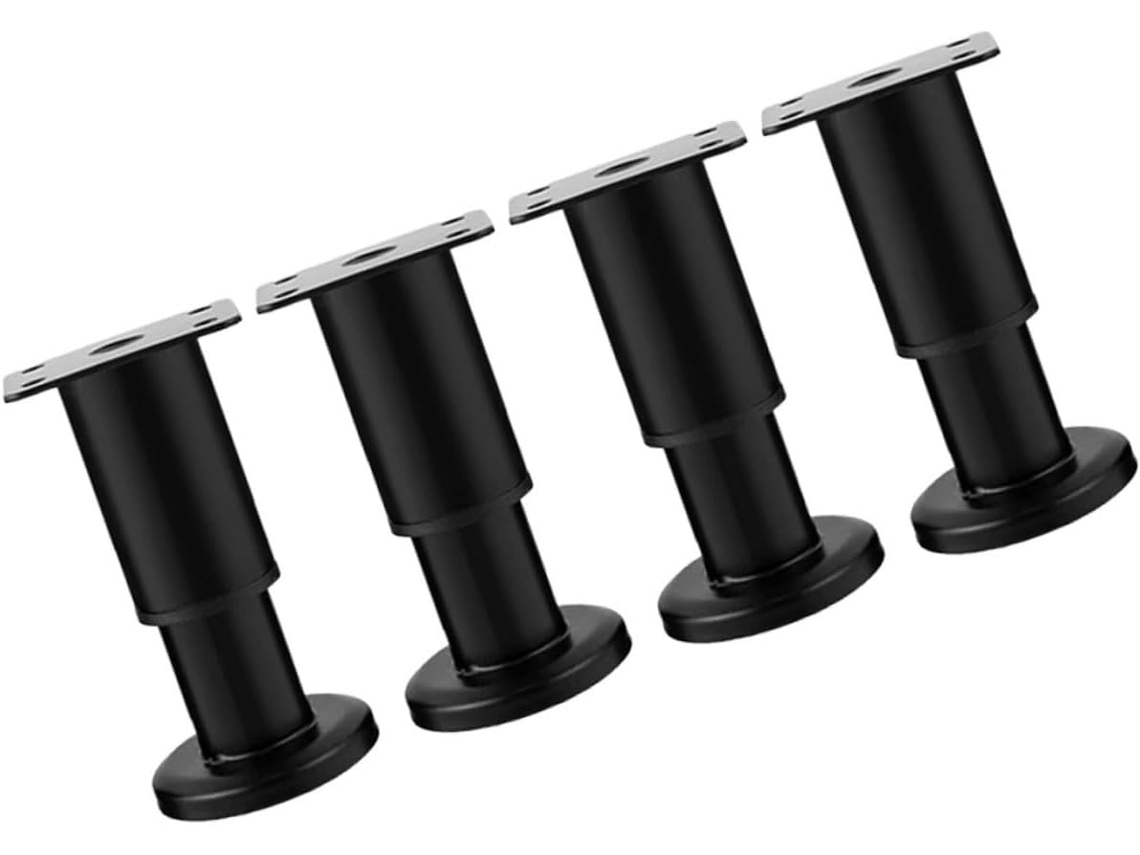 Conjunto De 4 Extensores Perna Mesa Ajustáveis Para Cadeiras E Móveis Substituição Peças