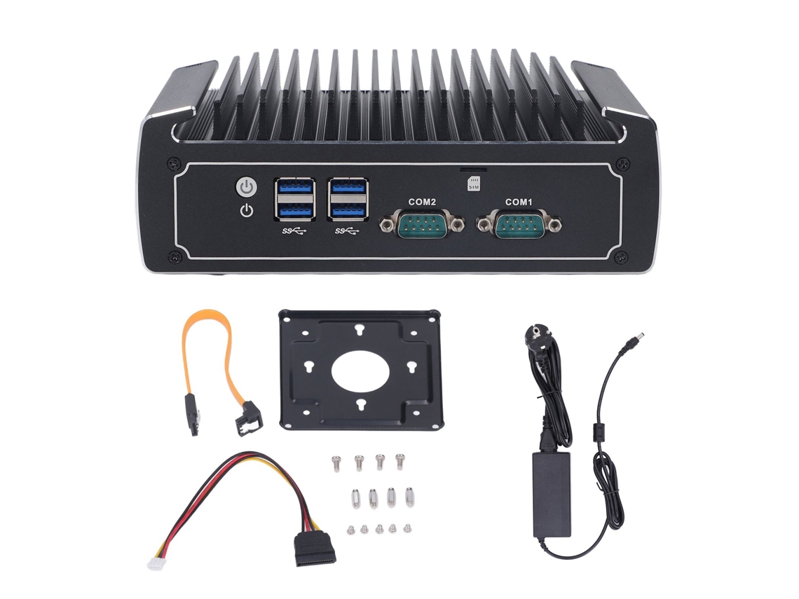 Mini Pc Fanless Intel Core I5 10210u com Porta Usb Plug Eu