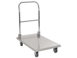 Vidaxl Carrinho De Plataforma 82x53x86 Aço Inoxidável Prateado