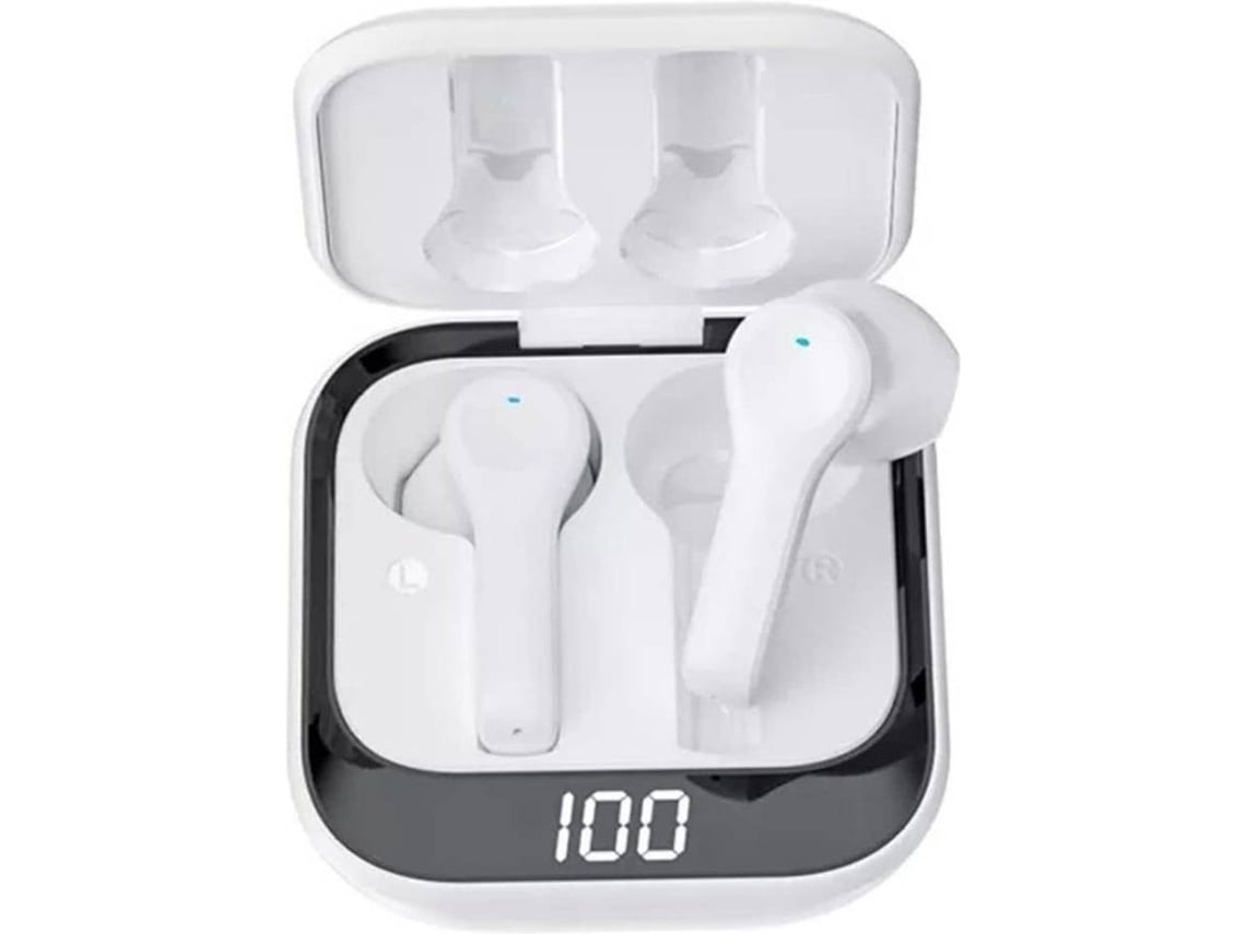 Auriculares Bluetooth True Wireless ENZONS  Sem Fio  Mini F09  Estéreo Intra- Estéreo com Caixa de Carregamento Mic Cabo Preto Fone De