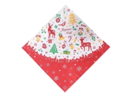 Lenços de Festa de Natal Decorações de Natal