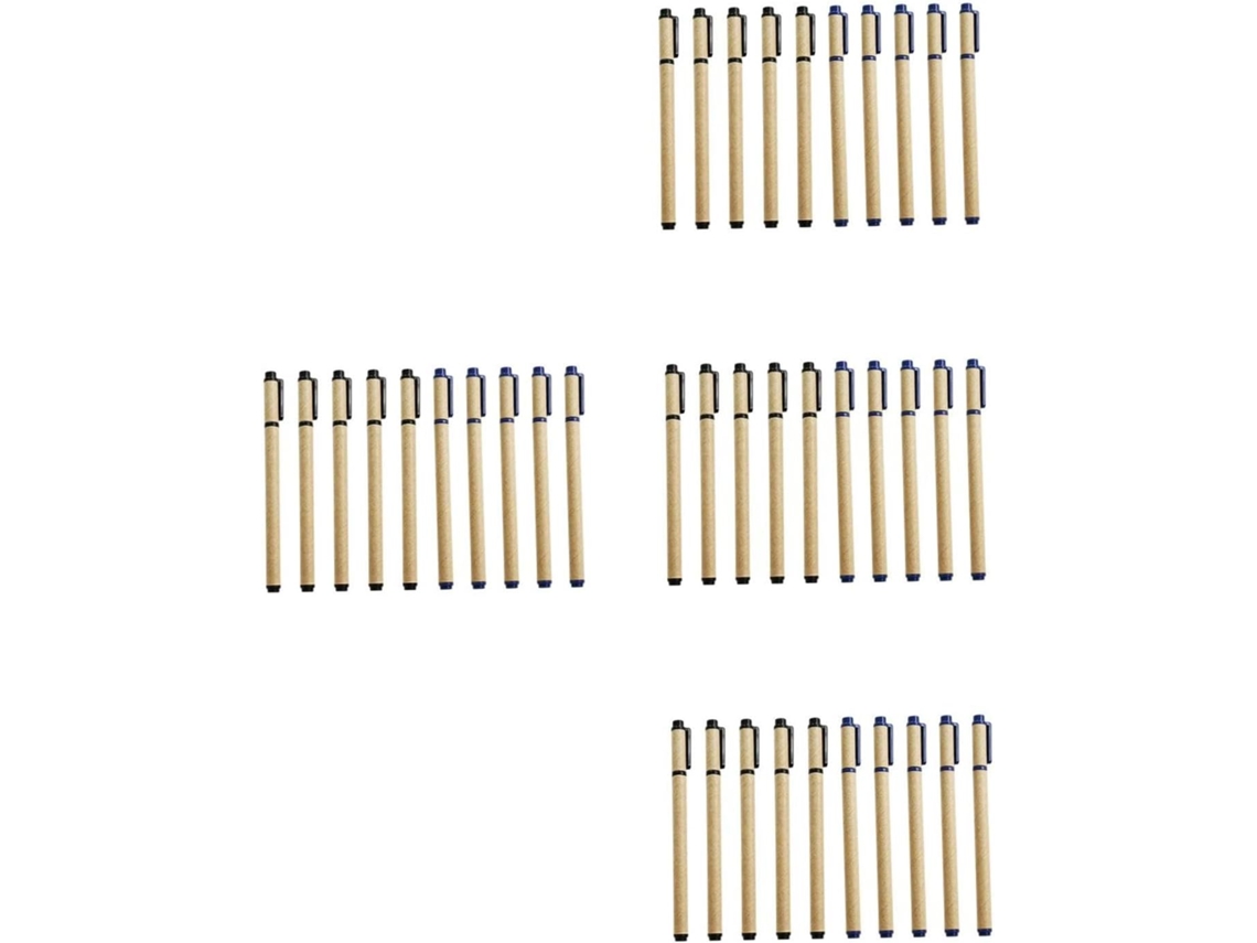 Conjunto De 40 Canetas Em Gel Magiclulu Para Escola, Neutras Provas,