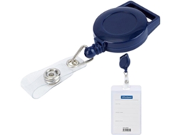 Lurelia Porta-crachá Retrátil, Com Cordão Retrátil E Trava Segura, 75 Cm Abs/pvc, Para Enfermeiros E Professores