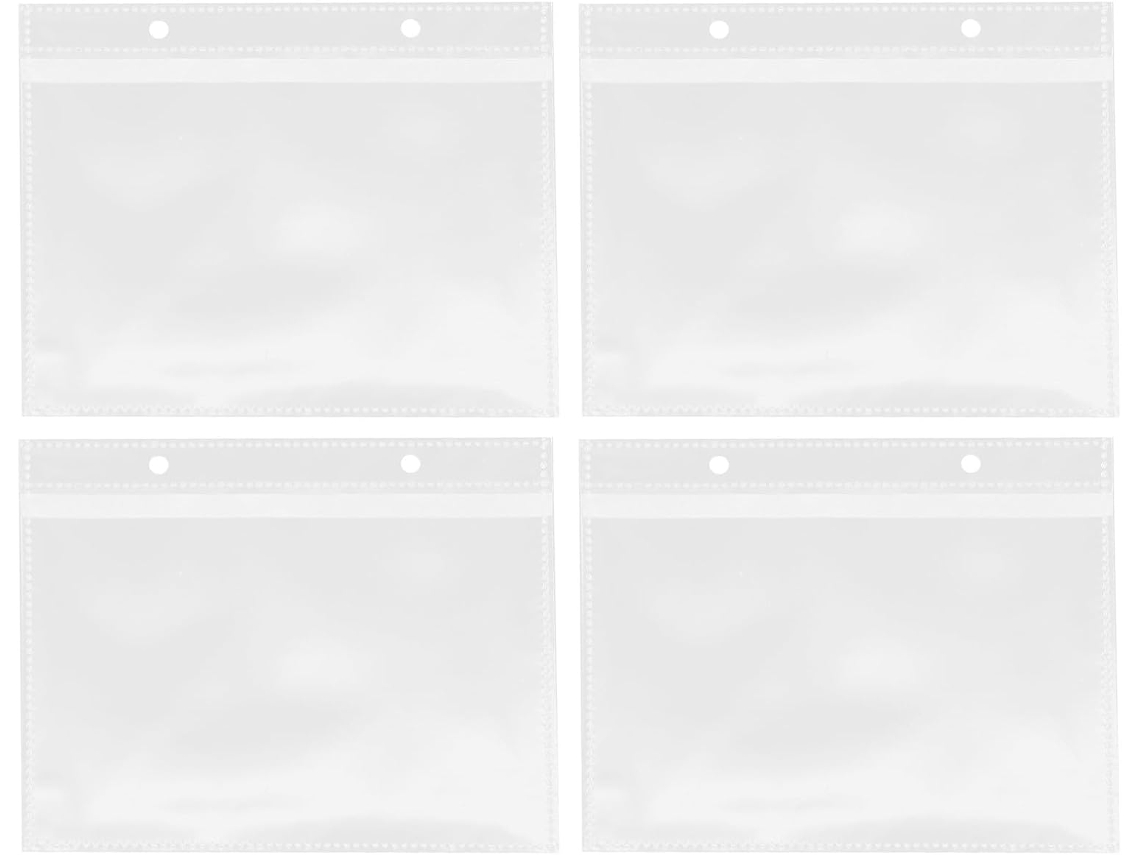 Dechous Páginas De Recarga Transparentes 20 Peças Para Álbum Formato De Foto A6 Armazenamento E Proteção
