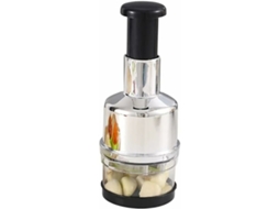 Picador De Alho E Cebola, Picador De Legumes Manual Em Aço Inoxidável, Espremedor De Alho Manual Para Gengibre, Pimenta, Salada