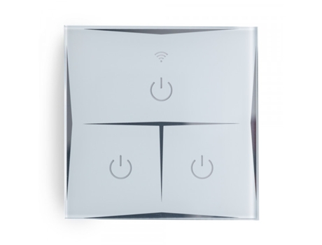 Interruptor Inteligente Wi Fi 3 Botões Alexa Zbm4future Building Materials