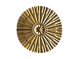 Laxiscreed Decoração De Parede Em Ferro Com Design Ondulado E Redondo Para Casa Moderna Pequena
