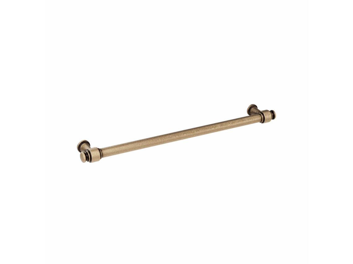 Conjunto de 6 Puxadores em Zamac com 224mm de centro, florença antiga HARDWAREXCHANGE