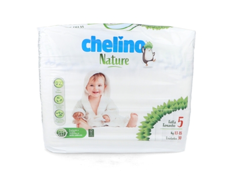 Fraldas  Nature tamanho 5 13-18Kg 30 unidades