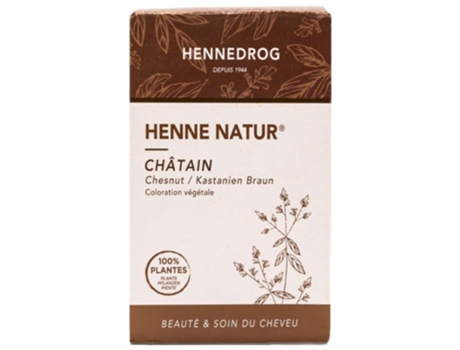 Hena Castanha Natural 90 G HENNEDROG