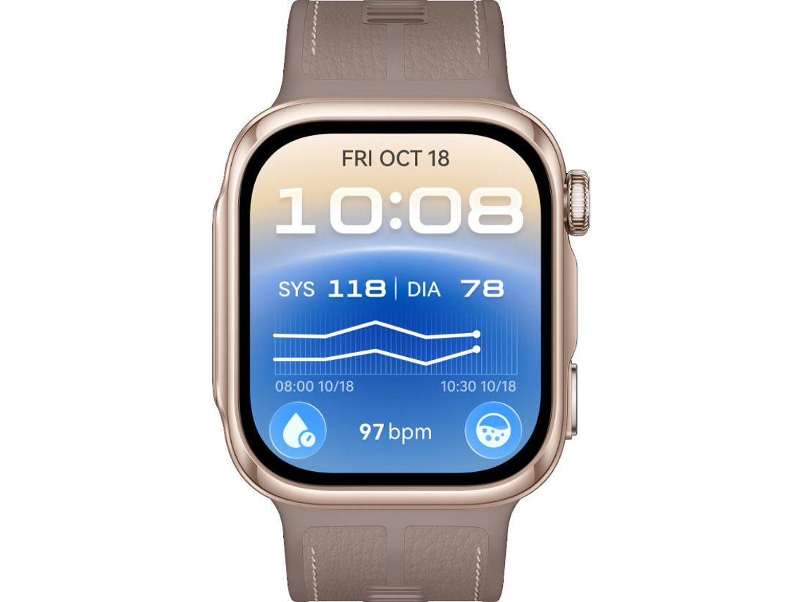 Smartwatch HUAWEI Watch D3 (1.92'' - Autonomia até 6 dias  - Bluetooth - Castanho)
