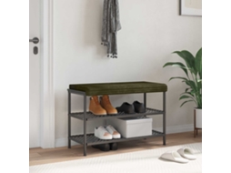 Vidaxl Almofada De Banco Veludo Cotelê Verde Profundidade 35 Cm
