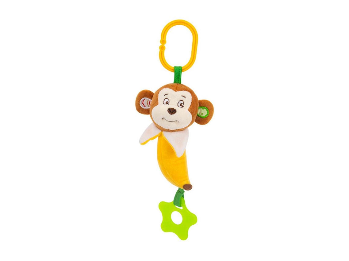 Primerox brinquedo de Chocalho para Berço e Carrinho de Bebê com Bonecos Animais Fofos