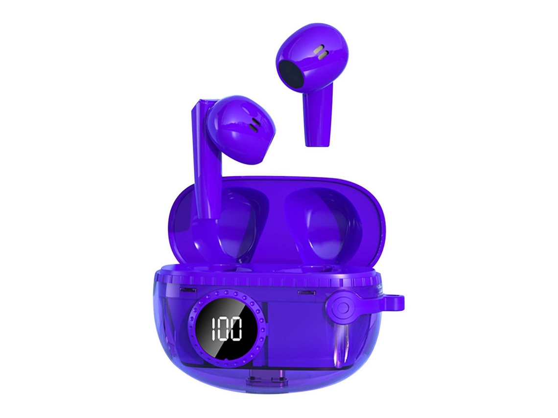 Auriculares YIZHOOD True Wireless Bluetooth Roxo