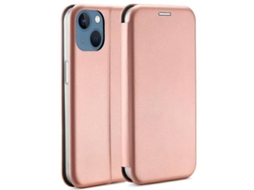Capa para iPhone 15 BELINE Pele Sintética Magnética Rosa