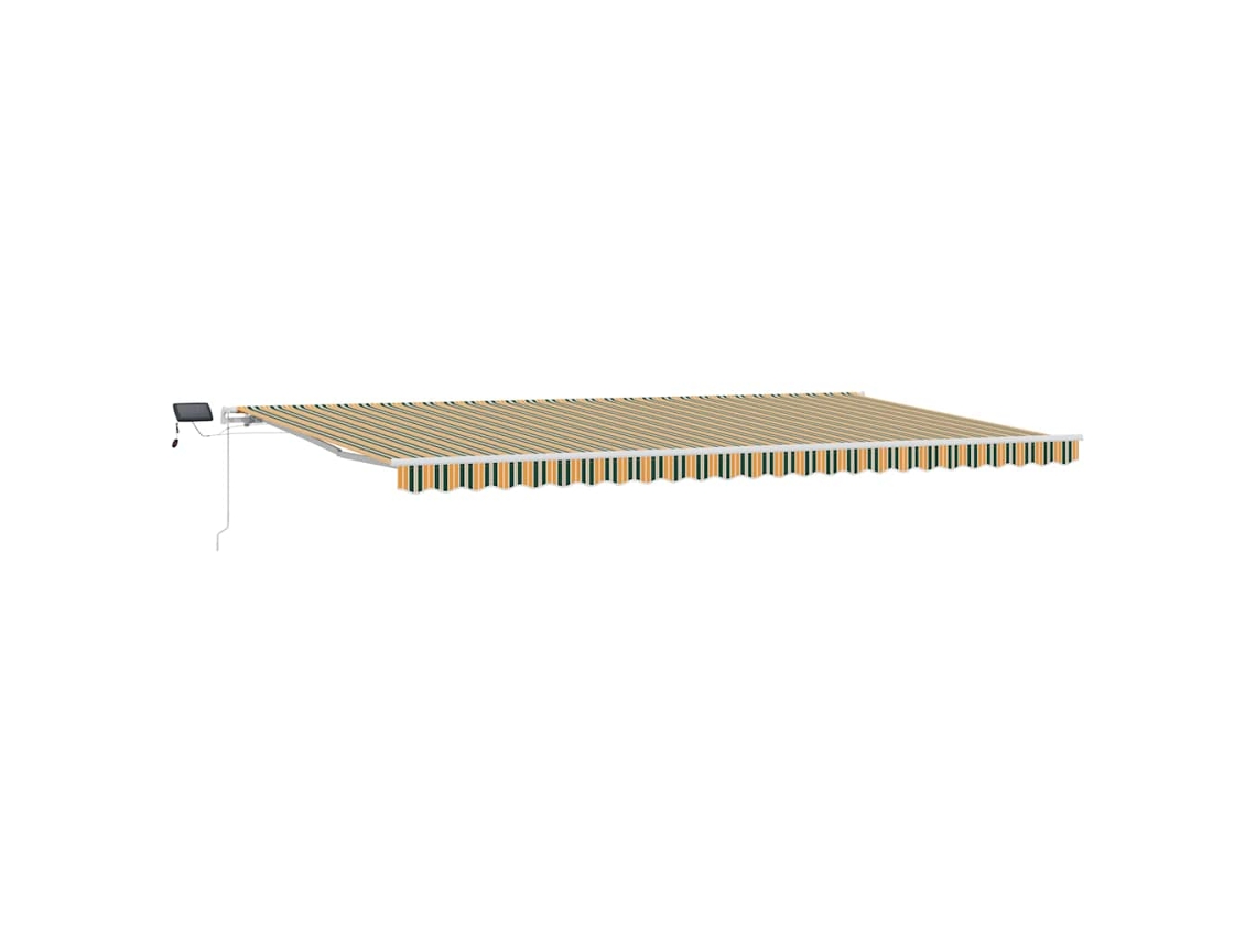 Toldo Retrátil Manual 600x300cm Tecido e Aço MAISON EXCLUSIVE
