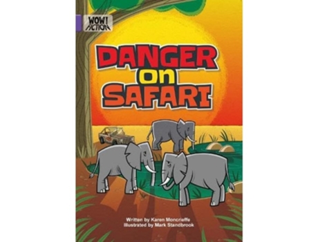 Livro Danger on Safari de Karen Moncrieffe (Inglês)