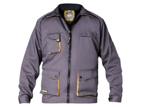 Chaqueta de trabajo gris/amarillo talla 64/66 xxxl