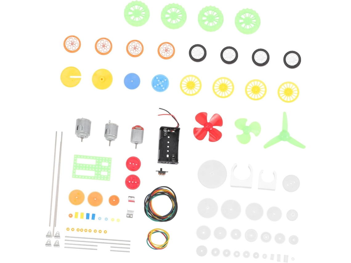 Kit 112 Com Rodas E Engrenagens Para Brinquedos Elétricos