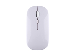 Capa Com Teclado Bluetooth Compatível Com Ipad 7/8/9 10.2"/air3/pro 10.5", Mouse, Cor Branco