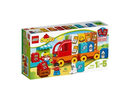 Duplo:  O Meu Primeiro Camião  - 10818 (Idade mínima: 1,5 - 29 Peças)