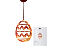 Luminária De Janela De Páscoa, Luzes Em Formato De Ovo, Decoração Para Quarto