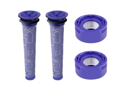 Pós substituição do filtro do motor hepa filtros kit para dyson v7/v8 animal absoluto aspirador sem fio substituir parte conjunto