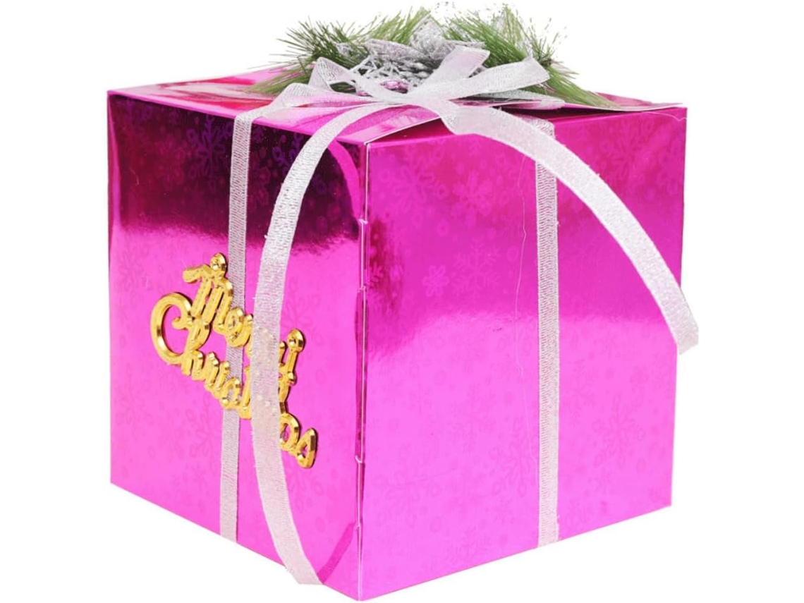 Conjunto De Presente De 5 Peças Em Formato De Árvore De Natal, Caixas De Presente Decorativas E Embalagem.