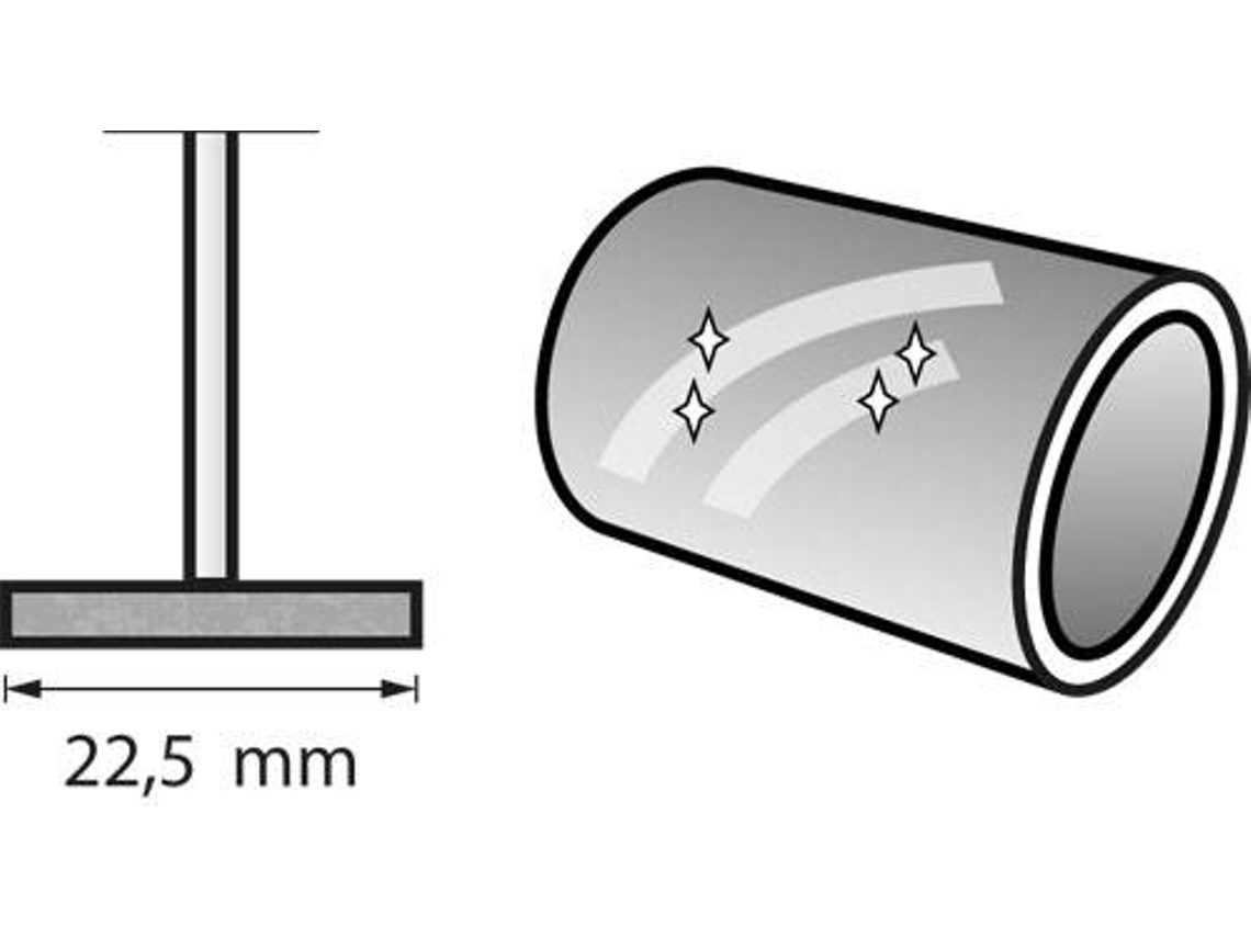 Disco de polir de 22,5 mm BOSCH Mpx4 425 Acess para Polir