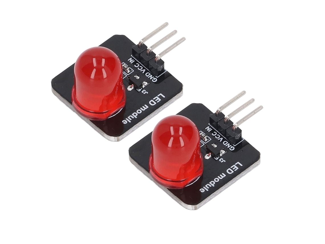 Módulo Led Decorativo 10mm 3.3v-5v Vermelho