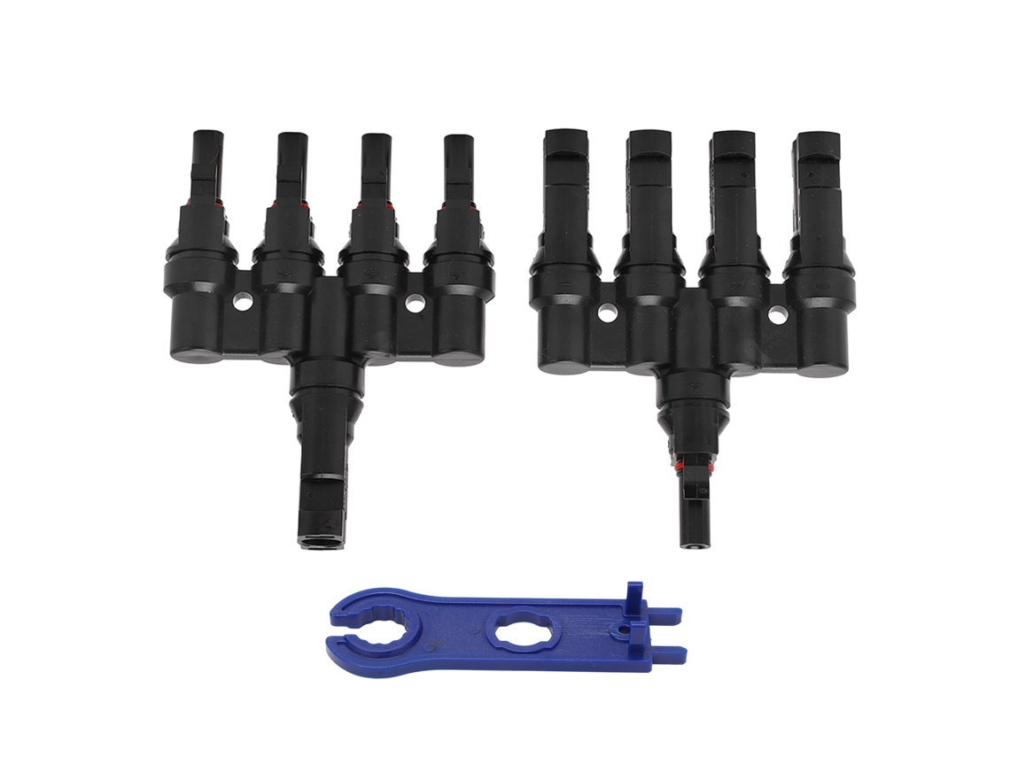 Conector Solar Ramal 1 para 4 T Resistente ao Clima S/MARCA