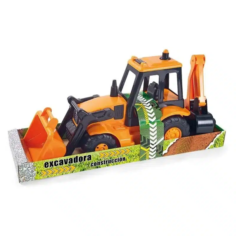 Excavadora Retro Obras Publicas 65x22x20 Cm 5220 Avc P25