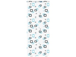 Shower Roller Blind, Shower Roller Blinds Vidaxl Multicolor Polietileno (100 X 240 Cm)