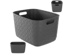 Caja Contenedor Cesta Organizador Curver Softex Caja Organización 19l Kadax